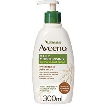 Aveeno Crema Corpo Yogurt al Profumo di Vaniglia e Avena 300ML