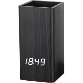 Reloj de Mesa Inteligente de Madera con Radio