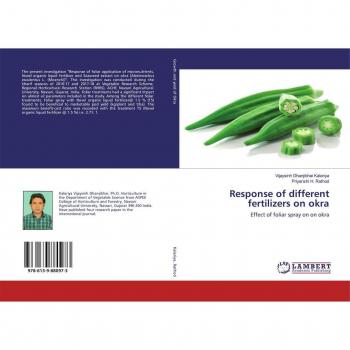 Kalariya, Vijaysinh Dhanjibhai: Response of different fertilizers on okra