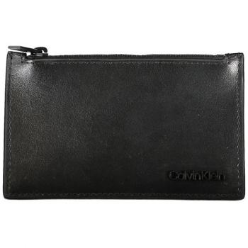 Timeless Black Elegant Leather Zip Wallet for Men One Size