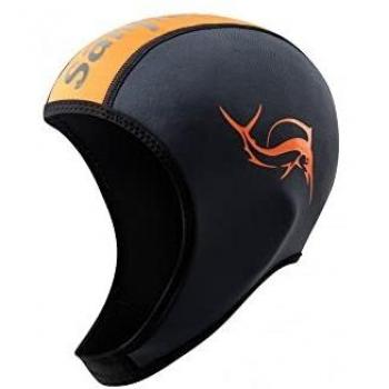 Gorro Neopreno Ajustable Sailfish Negro Naranja