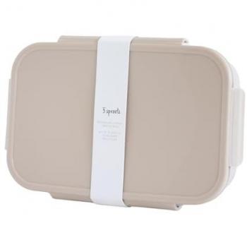 Sac à lunch 3 Sprouts taupe durable