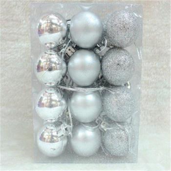 Set de 24 Adornos para Árbol de Navidad