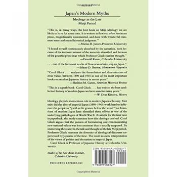 Princeton Japan's Modern Myths : Ideology in the Late Meiji Period