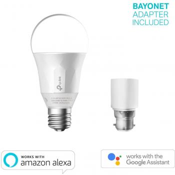 TP-Link Smart Lighting LB100 – WiFi LED Bulb, Soft White, Adjustable Brightness