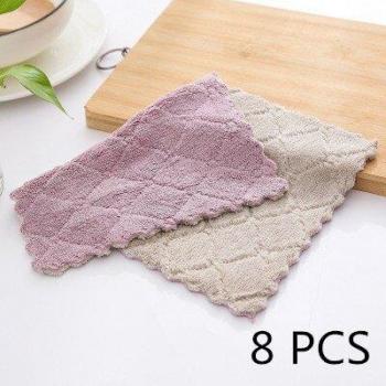Absorbent Microfiber Cloths