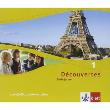 Découvertes 1. Série jaune: Dreifach-Audio-CD für Schüler und Lehrer 1. Lernjahr