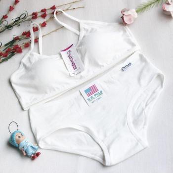 Girls' Cotton Underwear Sports Bra