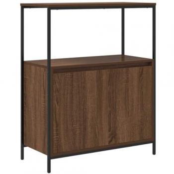 Schrank für Badezimmer mit Spiegel und Regalen Braun