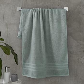 Catherine Lansfield Sage Green Zero Twist Cotton Towel Set