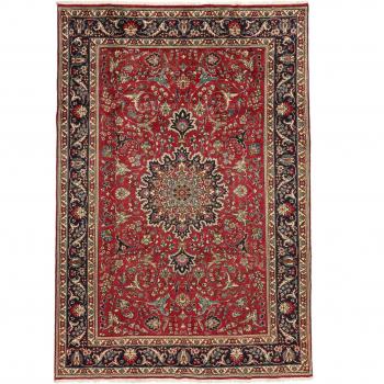 Tappeto in lana persiano fatto a mano, prodotto in Iran a Tabriz, dimensioni 206x298 cm