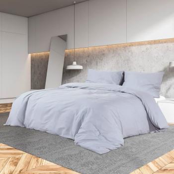 Housse de couette en microfibre Gris 200x220 cm