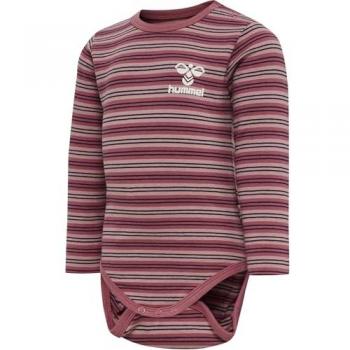 Body Hummel United Bébé Manches Longues Woodrose 56 cm