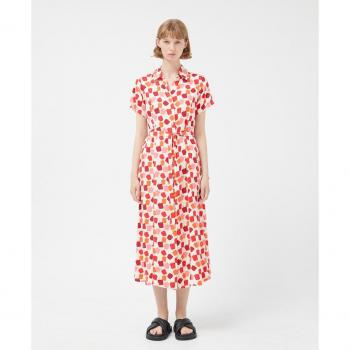 Pimientos en Tela – Vestido Largo de Compañía Fantástica