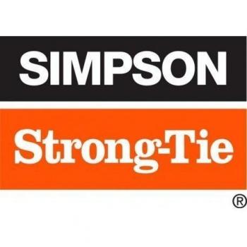 Sabot de charpente ailes extérieures SAE340642 50 pièces SIMPSON Strong