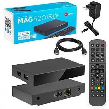 HB‑DIGITAL 4K IPTV‑Set‑Top‑Box MAG 520W3 – ARM Cortex‑A53