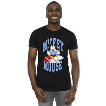 Disney Mickey Book Lover Tee – Black (S)