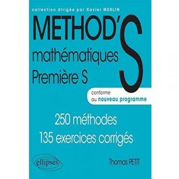 Mathématiques Méthod'S Première S Conforme au Programme 2011