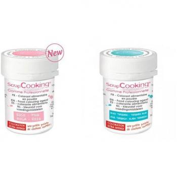 2 colorants alimentaires en poudre
