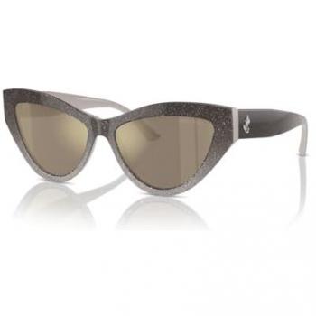Jimmy Choo JC5004 50465A – 55 mm graue Damen‑Sonnenbrillen Cat‑Eye