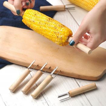 BBQ Spieße für Maiskolben Edelstahl 2/4/8 Stück