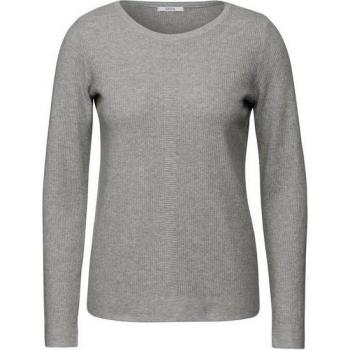 Strickpullover Cecil – U‑Boot-Style, grauer Farbton, Größe M