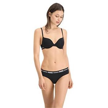 Reggiseno T-shirt PUMA da donna nero 70B