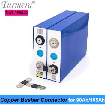 Turmera Copper BusBars for 3.2V Lifepo4 Battery 90Ah 105Ah for 36V E-Bike and 12V Power Supply