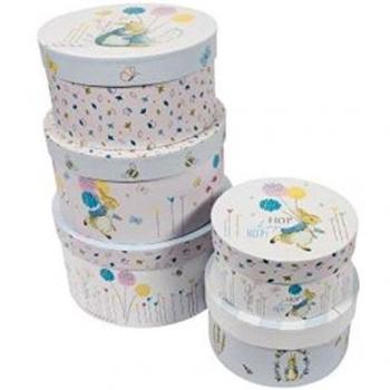 Peter Rabbit Whimsical Storage Box Ensemble – Beatrix Potter Edition