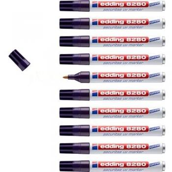 Edding 8280 UV Sicherheitsmarker Bullet Tip 1.5-3mm Ref 4-8280100 [Pack 10]