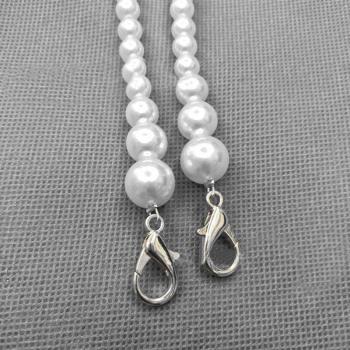 Long Imitation Pearl Bag Chain 100-120cm
