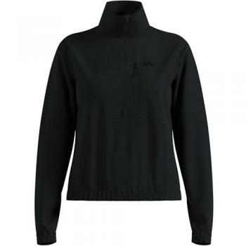 Classic Women's Black Half Zip Fleece by Odlo – Size S