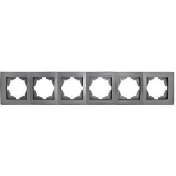 Cornice Interruttori 6 in Argento