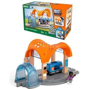BRIO World 33973 Smart Tech Sound Action Tunnel Station