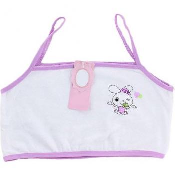 Crop Top de Algodón para Niñas, Sujetador de Entrenamiento, Sin Aros, Tirantes Finos, Tallas 6-15 años