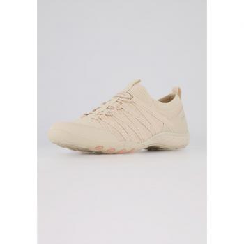 Scarpe slip-on con memory foam e mesh, Ulla Popken, beige, donna