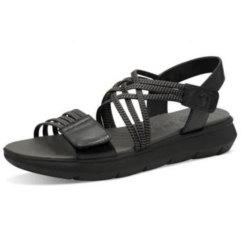 Hallux-freundliche Sandalen Jana 8-28766-42 Schwarz