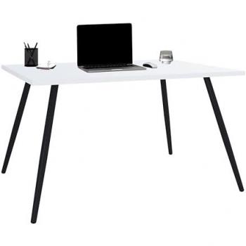 Mesa Escandinava Salia 110x80 cm Blanca para Oficina