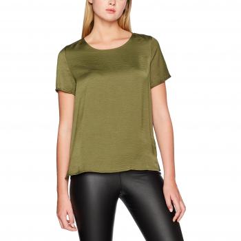 Camiseta Vila Vicava S/S Top-Noos, Mujer, Color Verde
