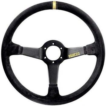 Sparco 368 380mm Black Suede Wheel