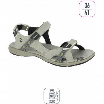 Wandersandalen Damen Élémenterre Curcuma Beige