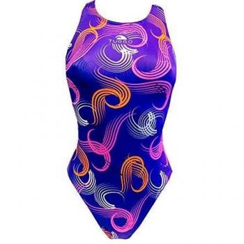 Turbo Vibe Violet Swimsuit, Women’s L