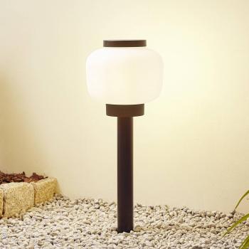 Luminaire Orfeas 24 cm, Aluminium Noir/Blanc, Intensité Variable
