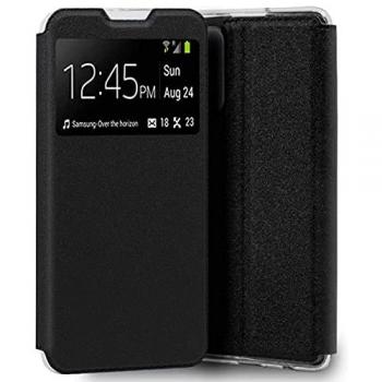 Funda con Ventana para Xiaomi Redmi Note 10 / 10S color Negra