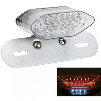 Piloto Trasero OSAN 20LED Universal con Soporte en Blanco Transparente
