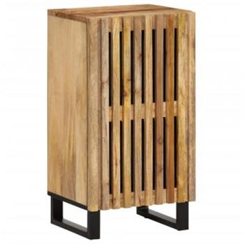 VidaXL Solid Wood Rough Mango Sideboard 40x34x75 cm