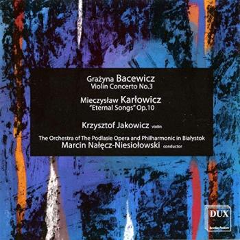 Cœur d’Éternité : CD Symphonie pour violon – Pologne 2009