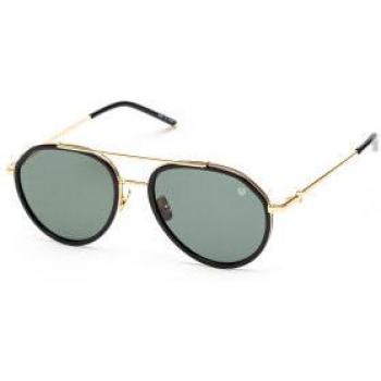 Gafas de Sol Hombre Belstaff RoadMaster II en Negro y Dorado Ø55