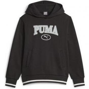 Felpa Puma con Cappuccio Squad FL Nera 11-12 Anni