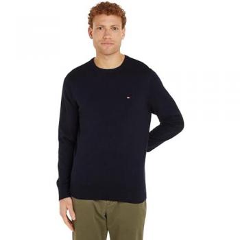 Jersey de hombre Tommy Hilfiger, cuello redondo, talla S, color azul